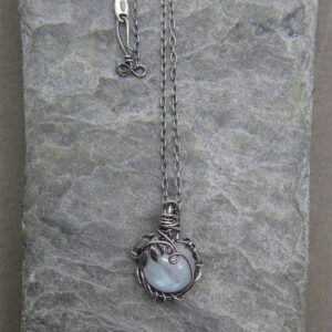 Moonstone necklace pendant