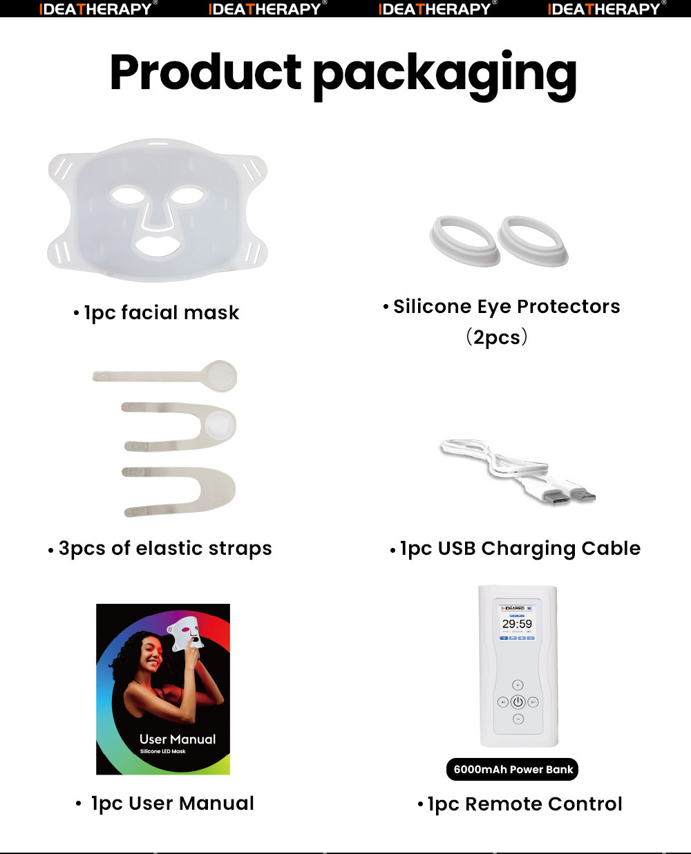 Red And Blue Light Beauty Mask - Image 4