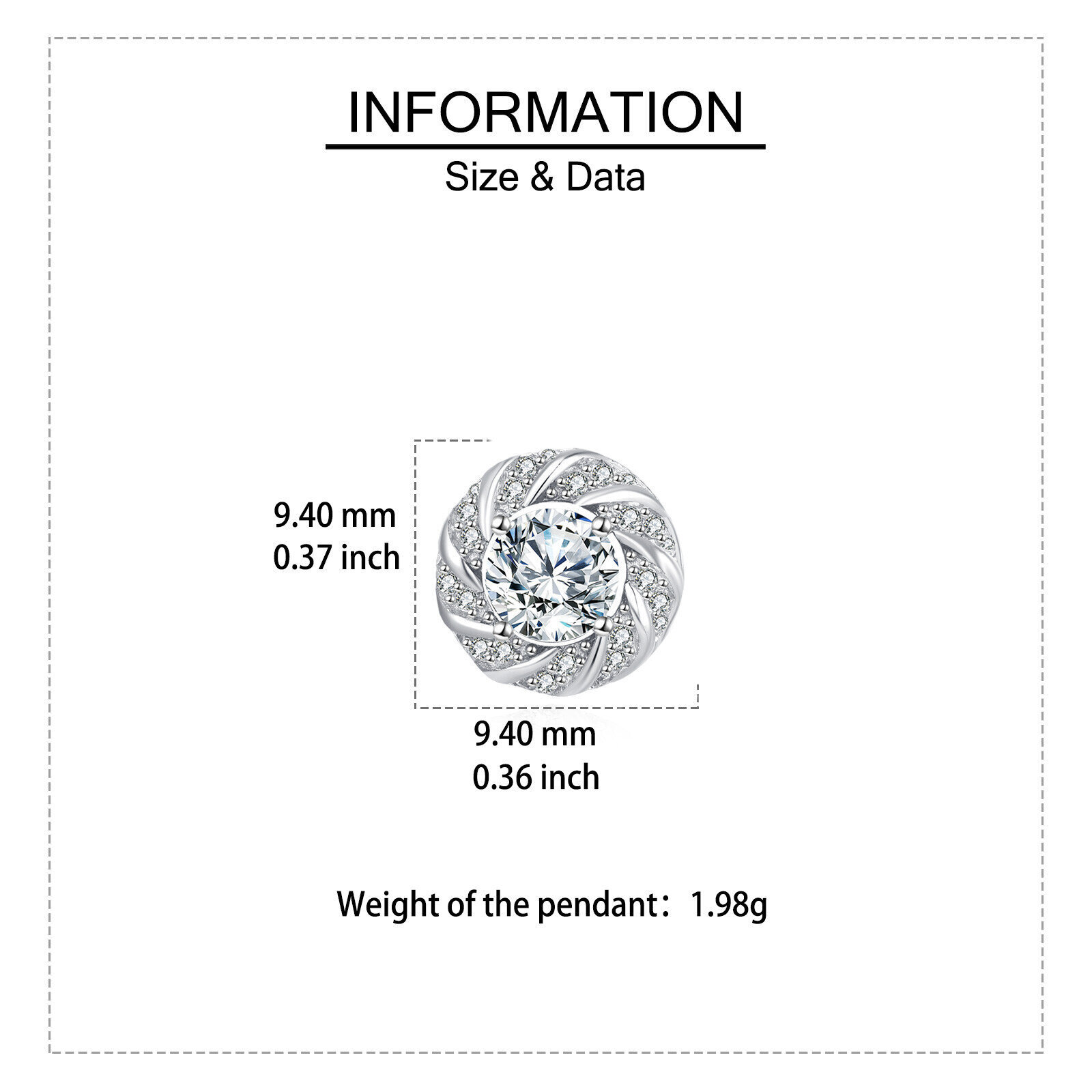 925 Sterling Silver Elegant Floral Moissanite Stud Earrings: Luxury Jewelry Gift - Image 5