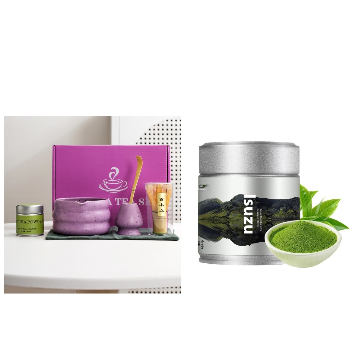 Strictly Selected Isuzu Pure Matcha Powder Latte Baking Cake Jar - Image 6