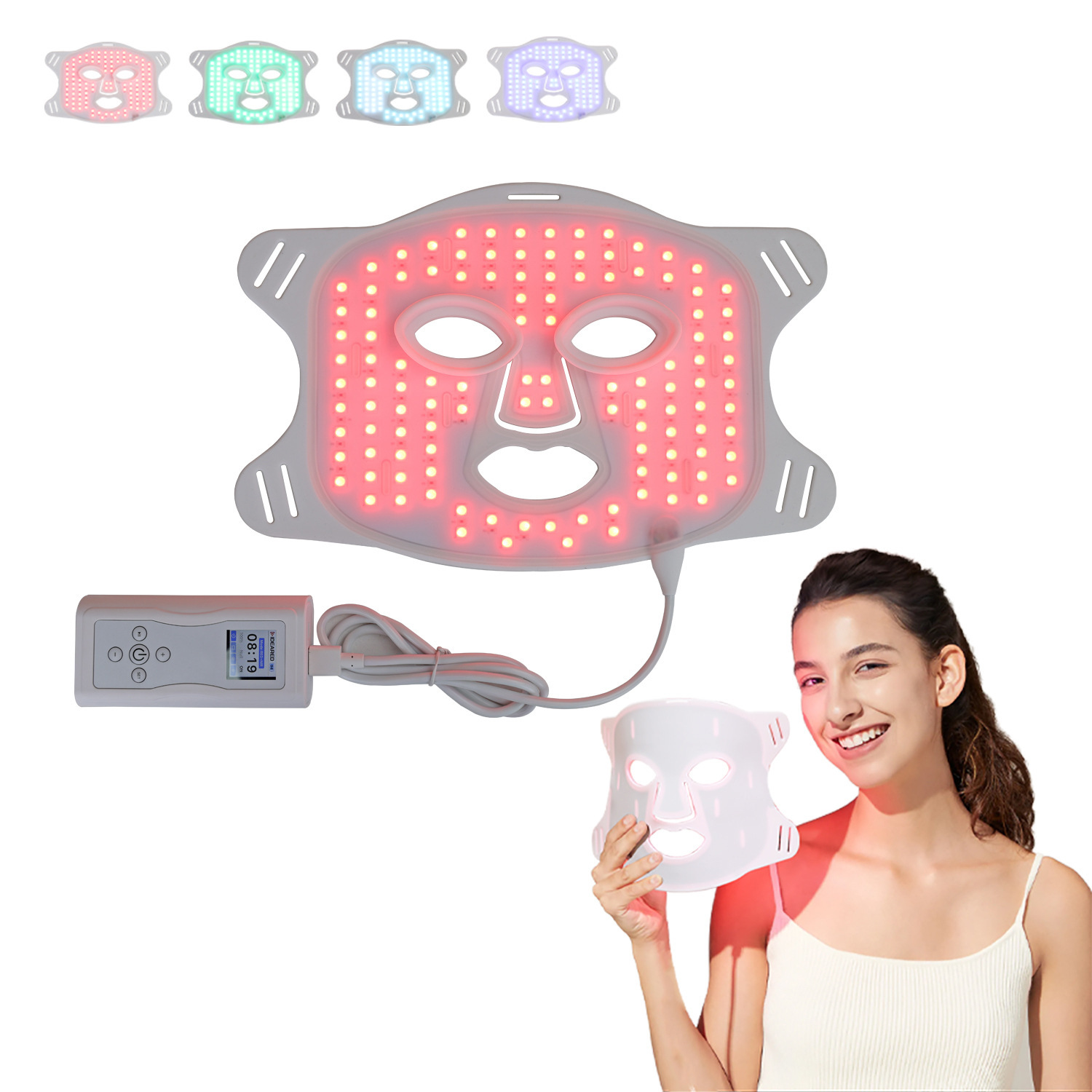 Red And Blue Light Beauty Mask - Image 3