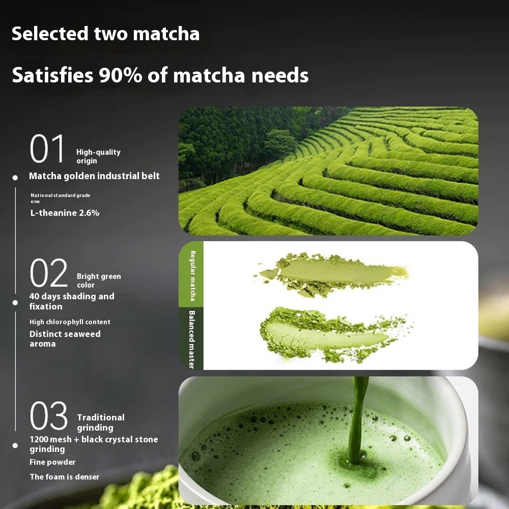 Strictly Selected Isuzu Pure Matcha Powder Latte Baking Cake Jar - Image 2