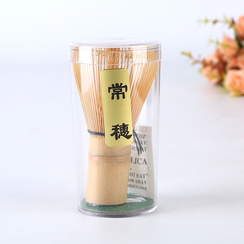 Japanese Ceremony Bamboo 64 Matcha Powder Whisk Green Tea - Image 4