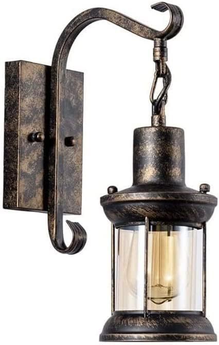 Wall Lamp Bedside Modern Indoor Wall Light with Switch American Vintage Style for Restaurant, Bedroom, Staircase, Villa Lighting - Image 7