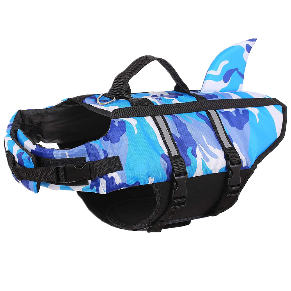 Dog Life Jacket Lightweight Adjustable Velcro Medium to Large Dog Swimwear - Image 5