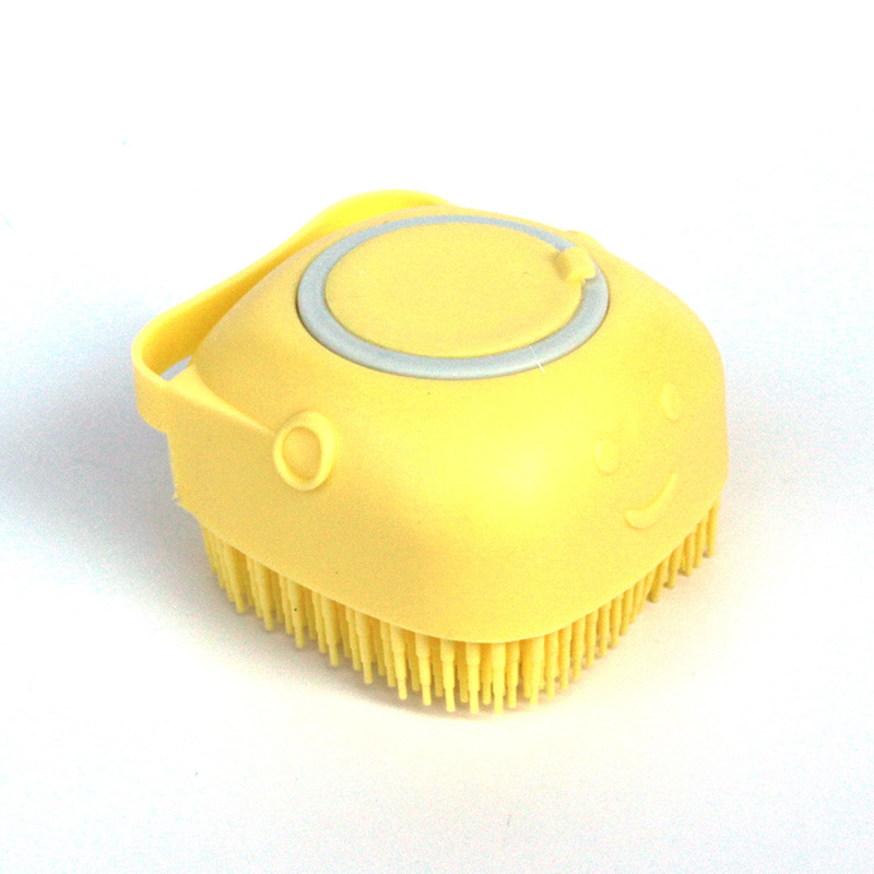 Silicone Dog Bath Massage Gloves Brush Pet Cat Bathroom Cleaning Tool Comb Brush For Dog Can Pour Shampoo Dog Grooming Supplies - Image 4