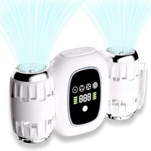 6-in-1 Multi-Function Fan,Portable Fan, Turbo Fan, Detachable, Multiple Wearing Methods, LCD Screen, Rechargeable