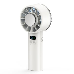 Handheld Portable Fan ,Speed Adjustable Turbo Mini Fans, 5000mAh Battery