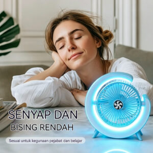 Lamp Effect Fan Powder Li-On Rechargeable –PiNk