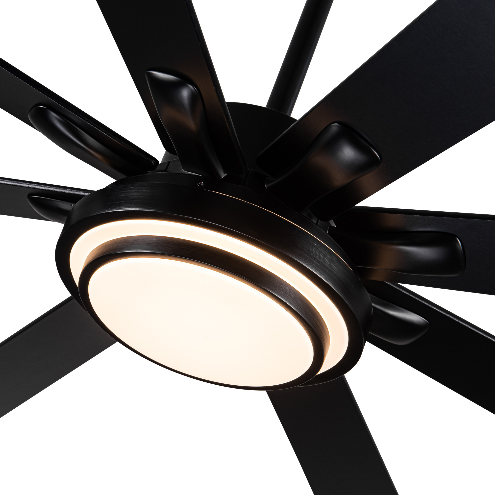 Metallic Black Ceiling Fan - Image 6
