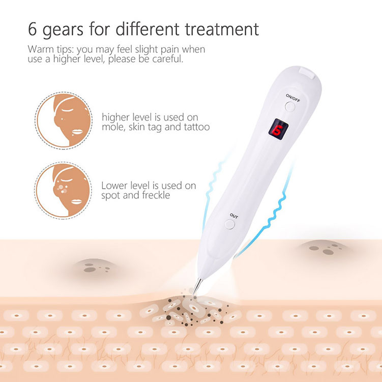HailiCare Second Generation Display Mole Point Pen Electric Beauty Instrument Freckle Pen Tattoo Embroidery Beauty Instrument - Image 2