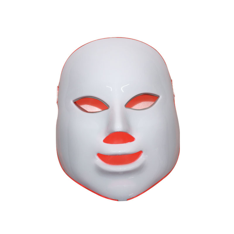 Beauty Instrument Beauty Red Purple Light Photon Skin Rejuvenation Mask Instrument Household Acne Spectrometer Face - Image 3