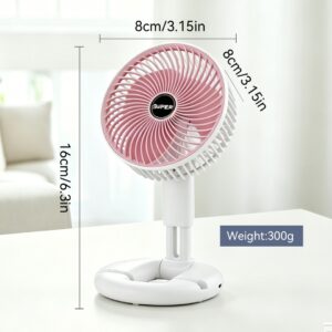 Storage Fan P Ink Li-On Rechargeable