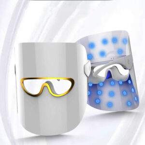 LED Beauty Mask Three Color Photon Rejuvenation Device Rechargeable