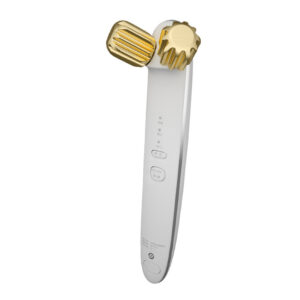 Facial Massager, Facial Lifting And Firming Artifact, Electronic Beauty Instrument, Household 24K Gold Face-lifting Instrument, Roller V Face