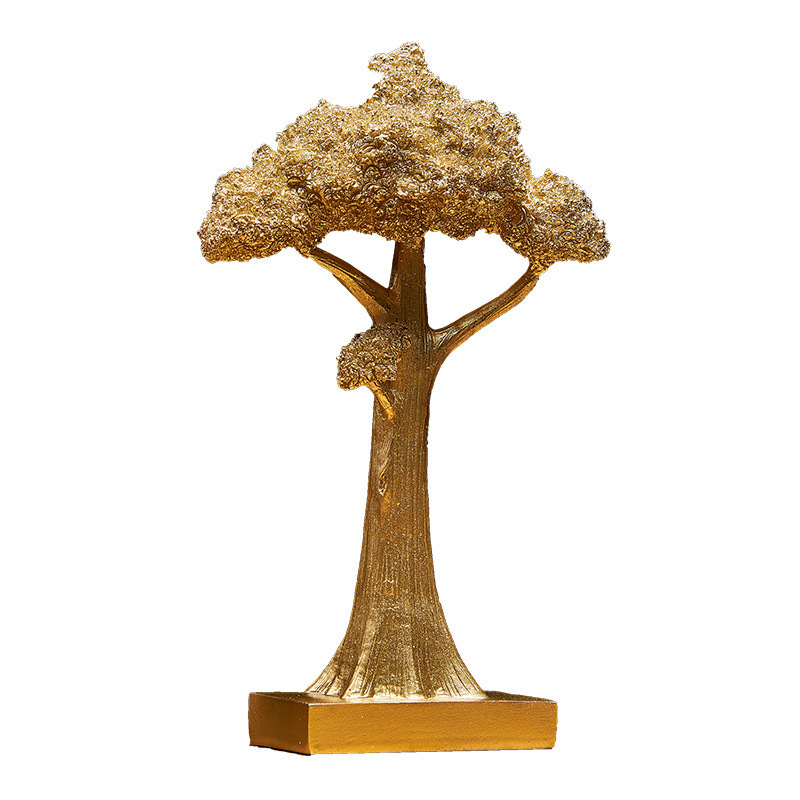 Golden Lucky Tree Decoration Store Cashier Decoration Desk Creative Decoration - Image 2