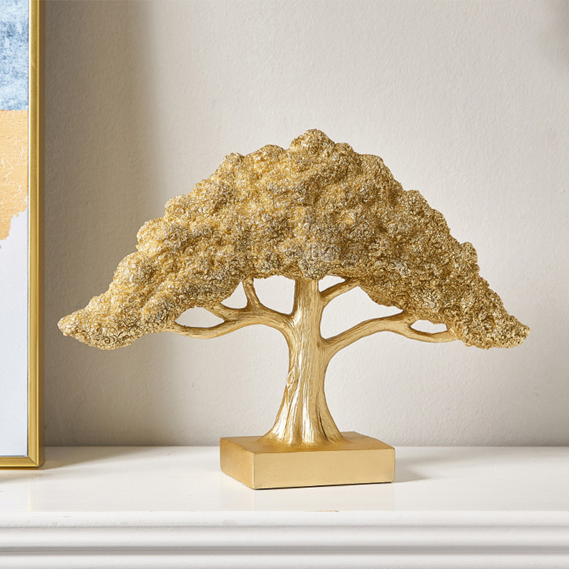 Golden Lucky Tree Decoration Store Cashier Decoration Desk Creative Decoration - Image 5