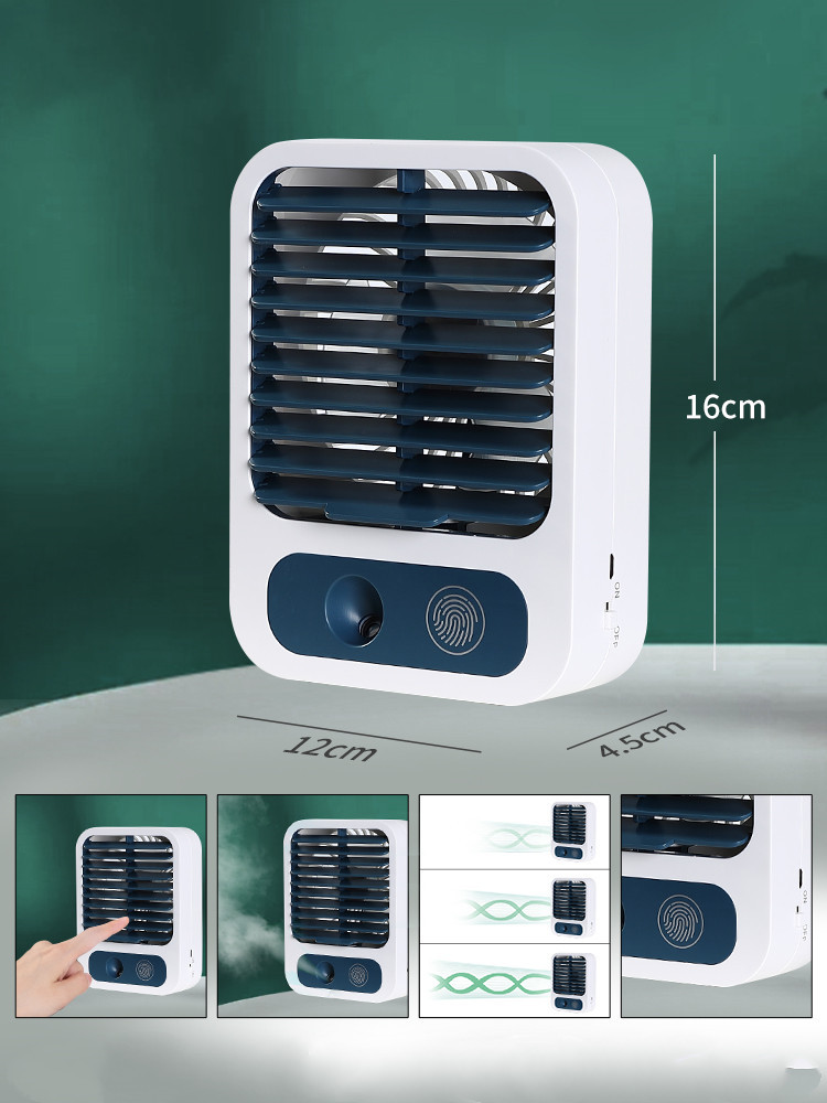 Small Air Conditioner Spray Cooling Small Fan Portable Portable Small Mini Fan - Image 3