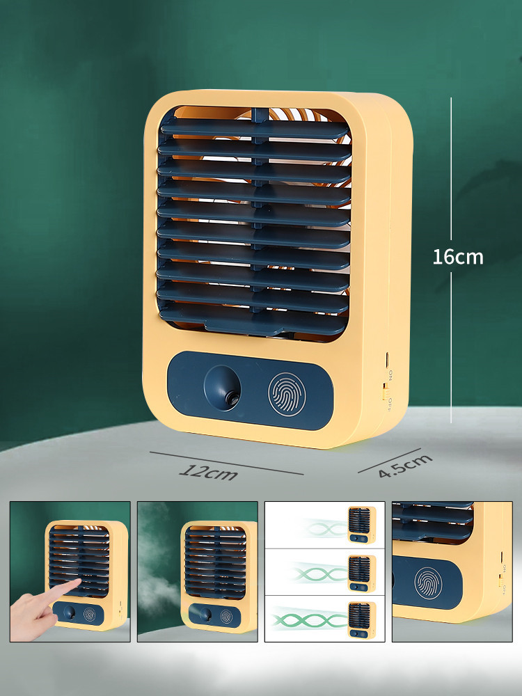 Small Air Conditioner Spray Cooling Small Fan Portable Portable Small Mini Fan - Image 4