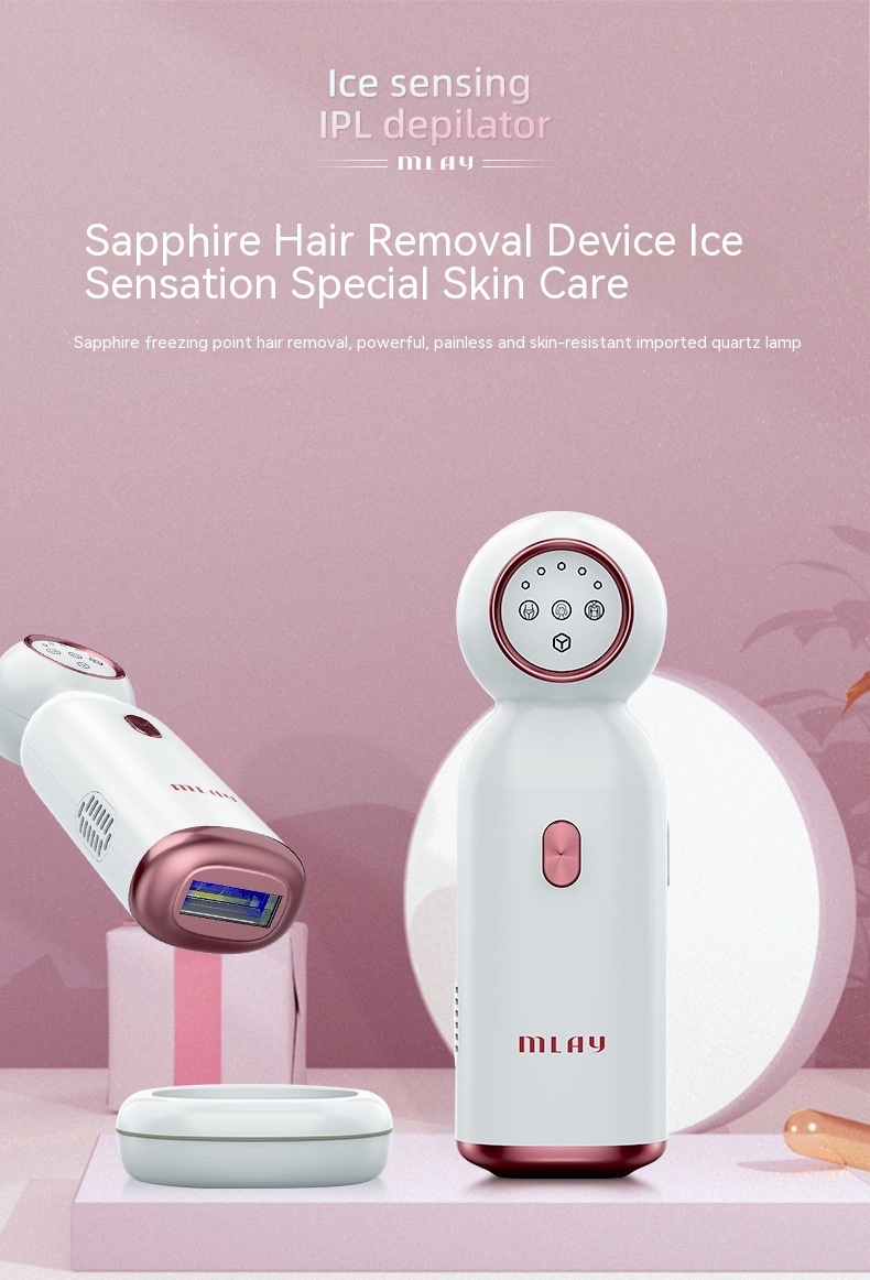 Sapphire Whole Body Hair Removal And Skin Rejuvenation Intense Pulsed Light Treatment Instrument Women's Beauty Instrument - Image 7