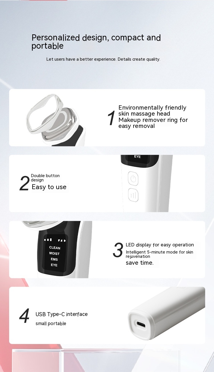 Facial Massage Instrument Facial Cleaning Household - Image 7
