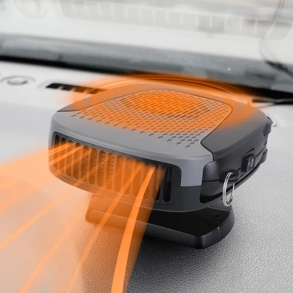 12V 150W Portable Car Auto Heater Heating Fan 2 In 1 Defroster Demister Windshield Heater Automotive Cooling Fan - Image 2