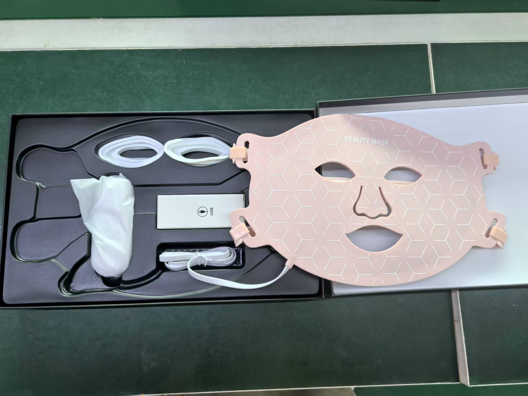 LED Silicone Multicolor Photon Therapy Rejuvenating Facial Mask - Image 5