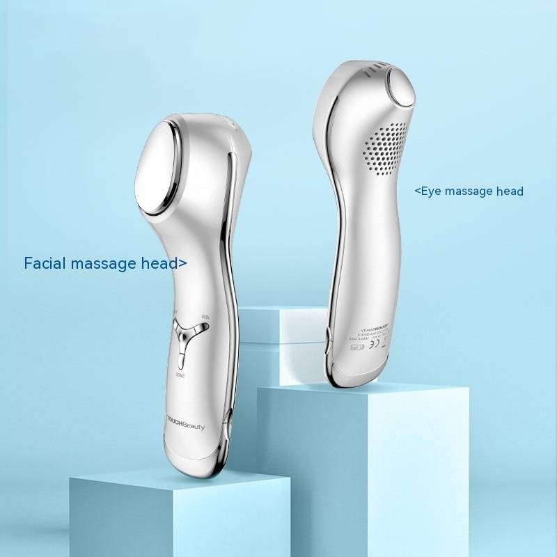 Warm And Cold Skin Rejuvenation Beauty Instrument Sonic Vibration Facial Infusion Machine - Image 5