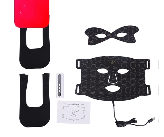Led Silicone Mask Instrument Photon Rejuvenation Large Row Lamp 7 Color Red Blue Spectrometer - Image 7