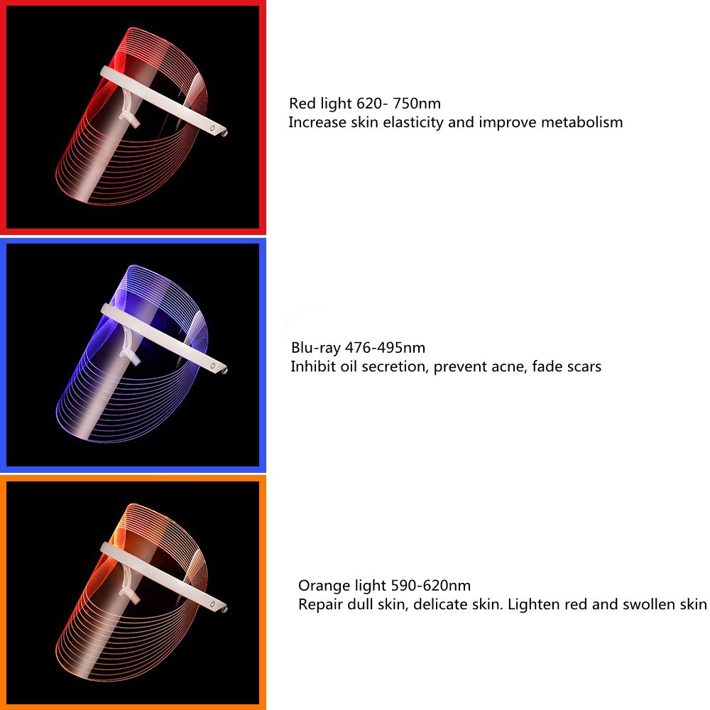 Rechargeable Led Beauty Mask Photon Skin Rejuvenation Device - Image 3