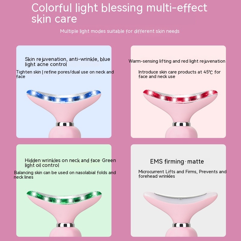 Household Vibration Lifting And Tightening Facial Massage Instrument - Image 8