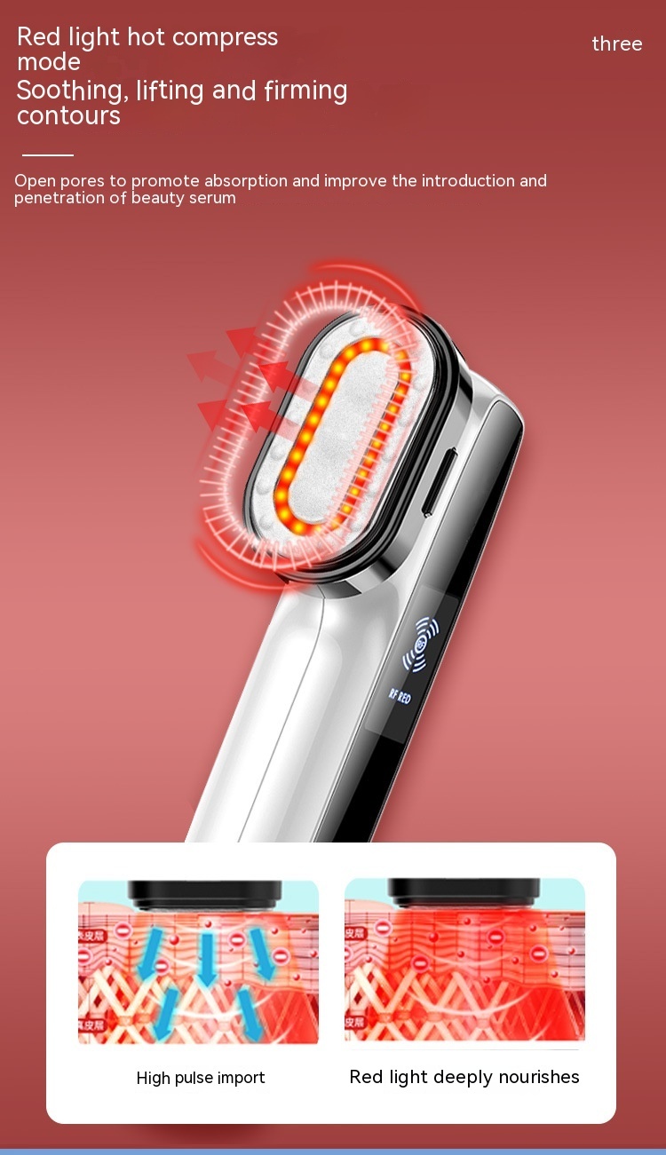 Micro Current RF Lifting And Tightening Photon Rejuvenation Beauty Instrument - Image 9