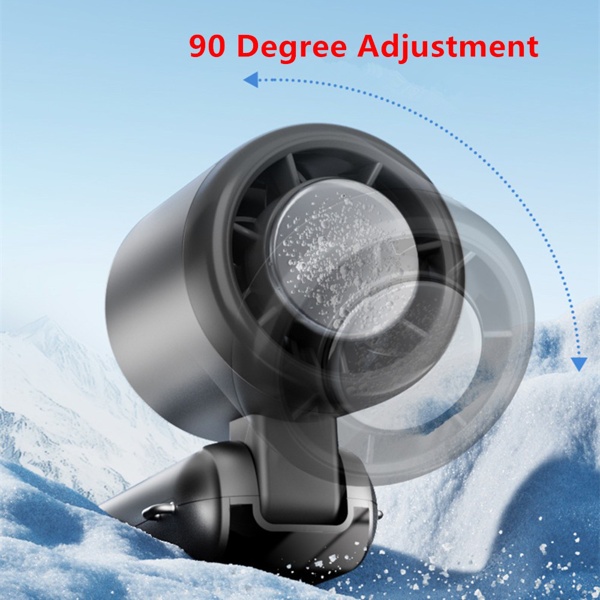 Portable Handheld Mini Turbo Fan In Outdoor USB Rechargeable Ice Cooling Fans W LED Display Fan US Logistics Only For USPS.TK TMEU Only For Self-pickup - Image 6
