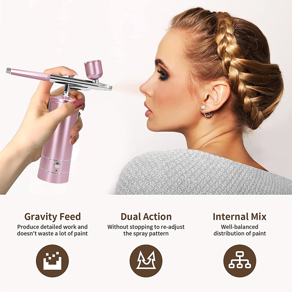Oxygen Injection Instrument Water Injection Beauty Instrument Nano Spray Facial Skin Rejuvenation Spray Gun - Image 8
