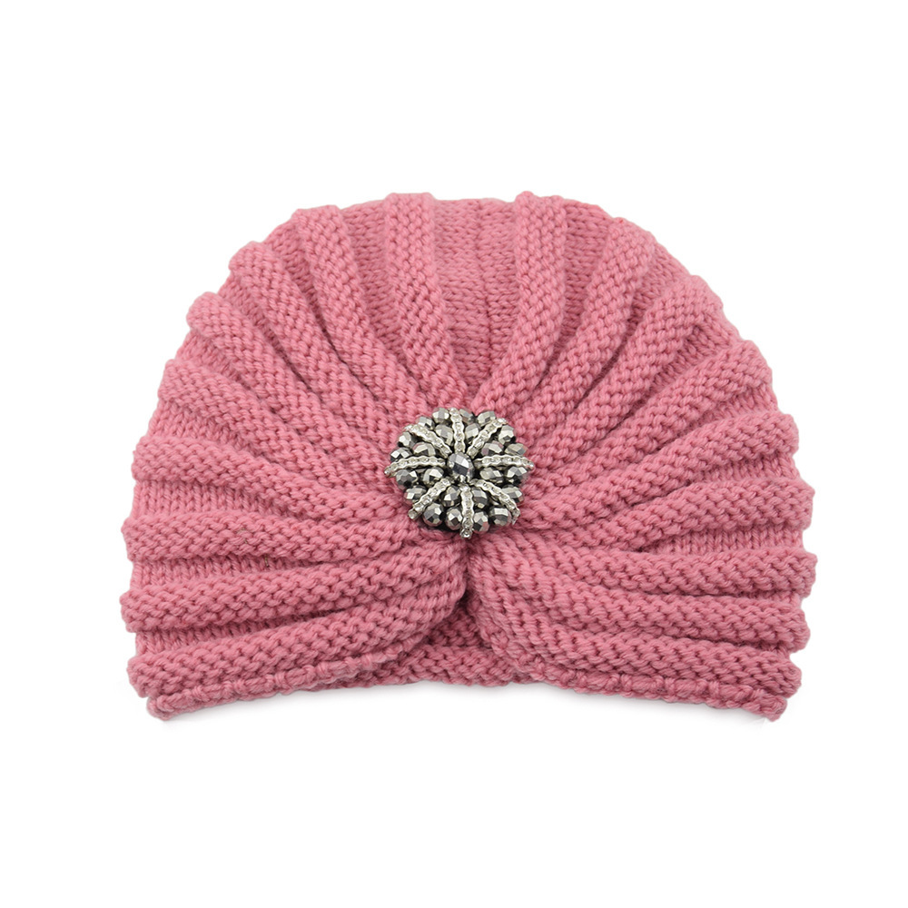 Round Beads Accessories Hat Woolen Hat Knitted Hat Bohemian Toe Cap - Image 8