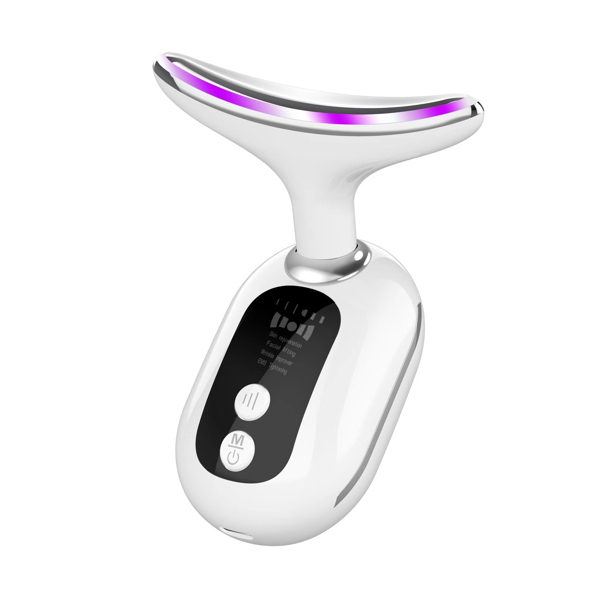 Neck Beauty Instrument Household Face Inductive Therapeutical Instrument Lifting Light Lines Neck Skin Rejuvenation Color Light Micro Current - Image 8