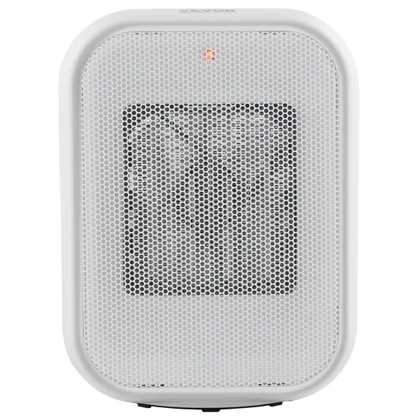 VEVOR Portable Electric Space Heater With Thermostat, 1000W 1500W 2-Level Adjustable Quiet Ceramic Heater Fan, 9 In Tip-Over Shutdown Flame-Retardant PP Small Heaters For Office Room Desk Indoor Use B - Image 5