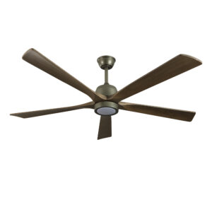 60  Modern Wood Ceiling Fan With Light And Remote Control,6-Speed Noiseless Reversible DC Motor, Ceiling Fan For Kitchen Dinning Living Room