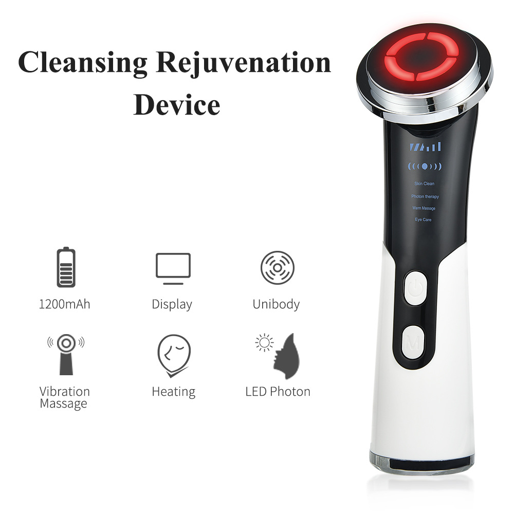 IPL Rejuvenation Introduction Instrument HailiCare Hot Compress Vibration Massage Facial Pore Beauty Instrument - Image 3