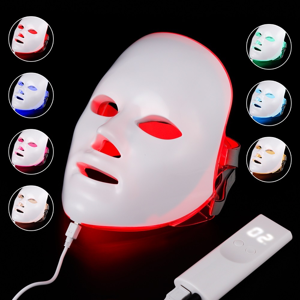 Beauty Instrument Beauty Skin Mask Instrument Seven-color Photon Rejuvenation - Image 4