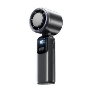 Portable Handheld Mini Turbo Fan In Outdoor USB Rechargeable Ice Cooling Fans W LED Display Fan US Logistics Only For USPS.TK TMEU Only For Self-pickup