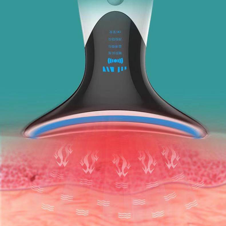 Neck Beauty Instrument To Remove Tattoo Neck Skin Rejuvenation Beauty Instrument Face Color Light Lift Tightening Import Instrument Ems Micro-Current - Image 5