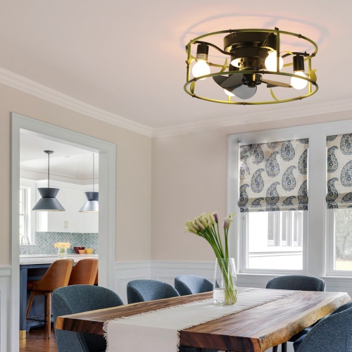 Built-in Ceiling Fan With Light And Remote Control Unavailable Platform- Temu - Image 10