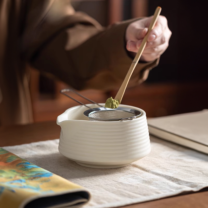Premium 8-piece Matcha Set: Ceramic Chawan, whisky gift box, Matcha tools – for tea lovers - Image 6