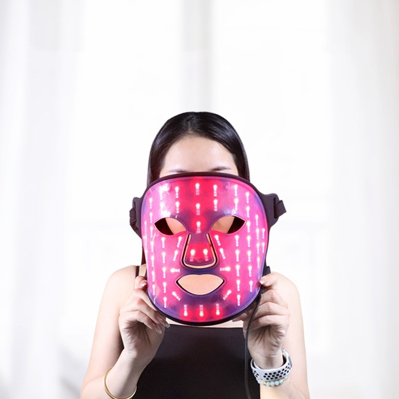 Led Silicone Mask Instrument Photon Rejuvenation Large Row Lamp 7 Color Red Blue Spectrometer - Image 3