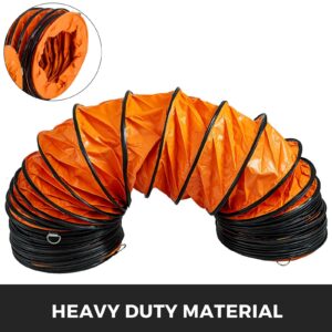 7,6 M PVC-Flexschlauch, PVC-Flexschlauch, Industrieller Tragbarer Ventilator-Abluftschlauch, Hochleistungsschlauch Für 250 Mm Abluftventilator