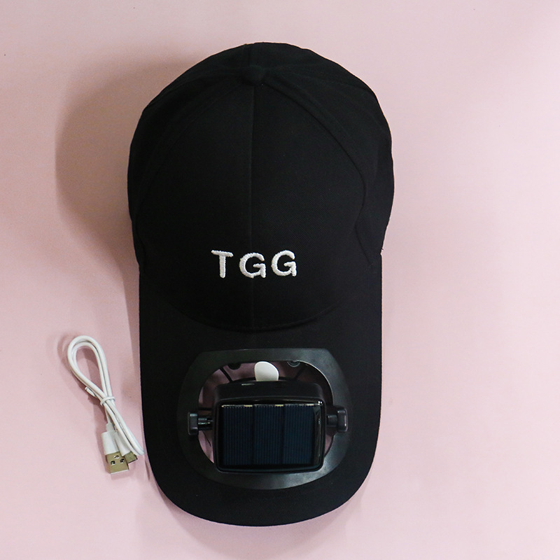 Hat With Fan Solar Charging Sun Protection Sun Hat - Image 5