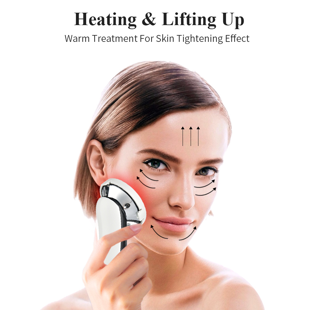 IPL Rejuvenation Introduction Instrument HailiCare Hot Compress Vibration Massage Facial Pore Beauty Instrument - Image 2