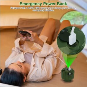 Portable Camping Ceiling LED Fan