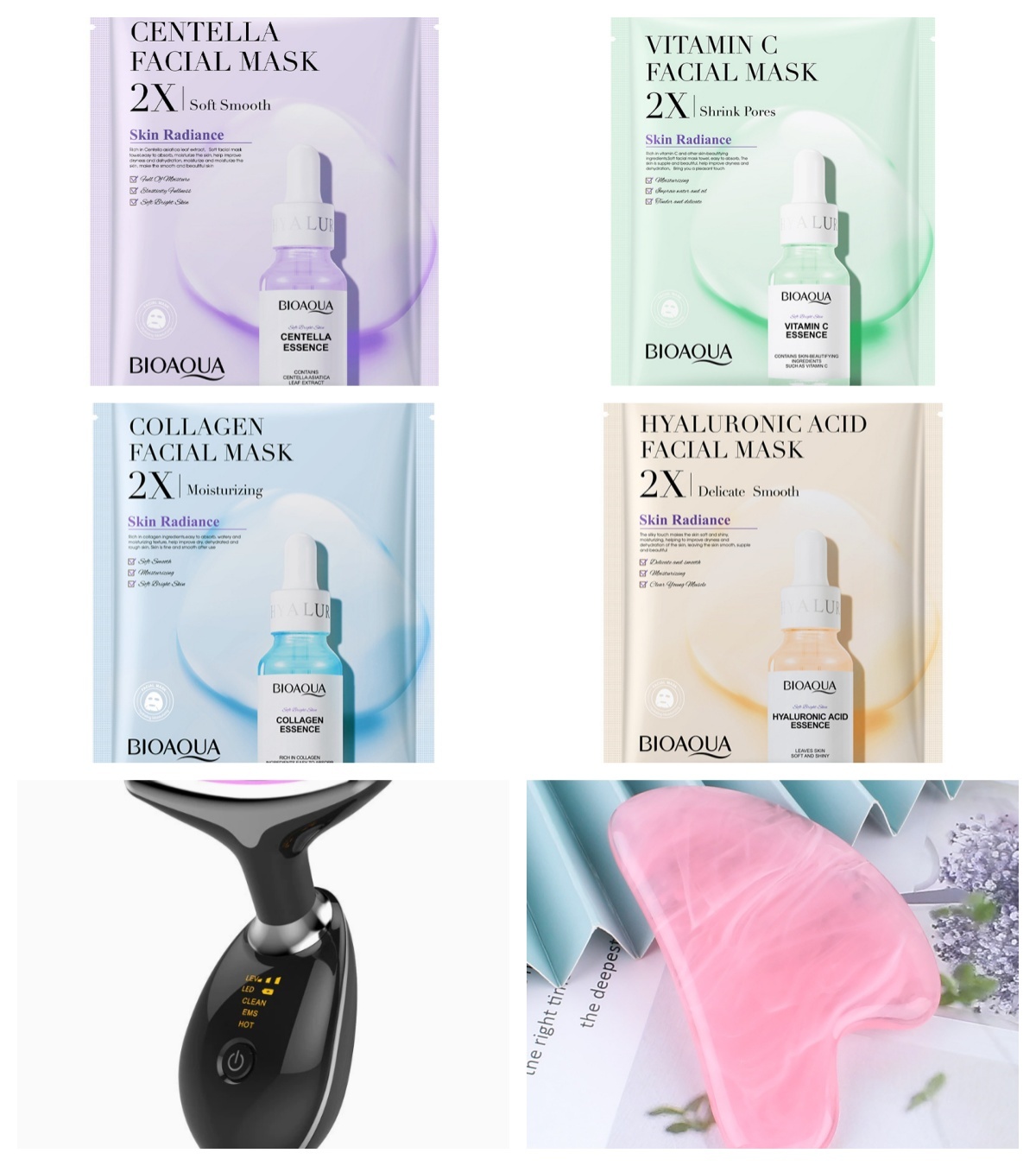 Home Use Face Neck Pattern Face Lifting Import Massage Instrument - Image 8